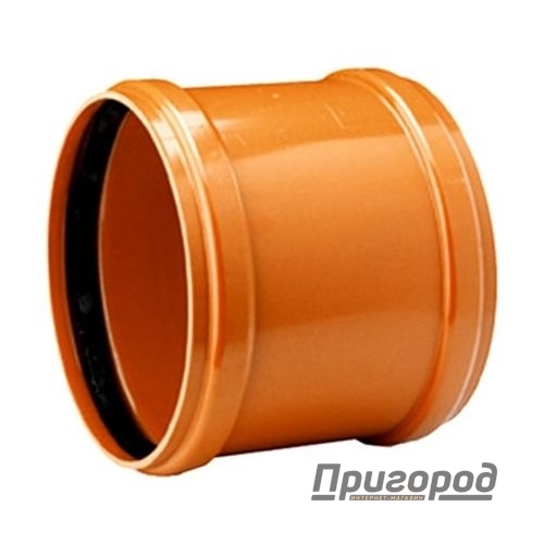 Муфта ПВХ 160 оранж.
