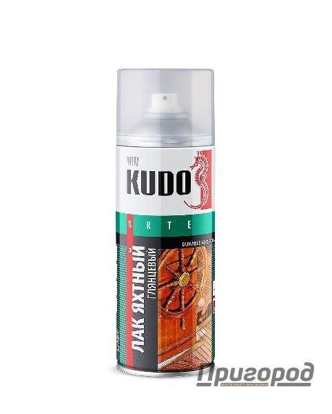 Лак АЭРОЗОЛЬ KUDO ЯХТНЫЙ 520мл.                                                                     