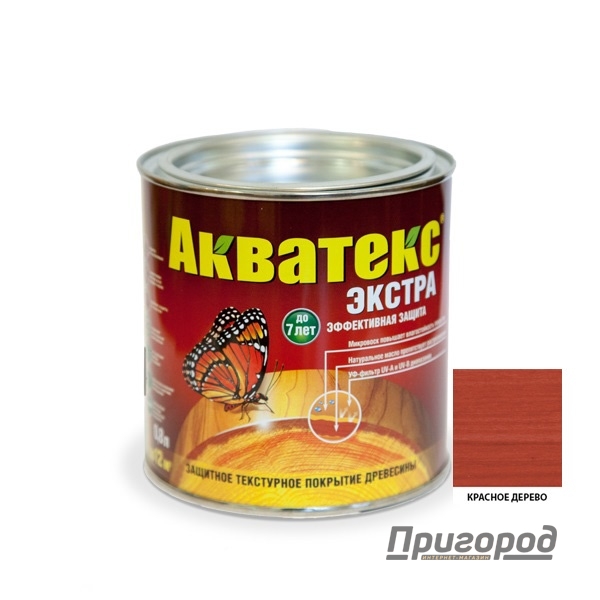 Акватекс -экстра КРАСНОЕ ДЕРЕВО  0,8л                                                               
