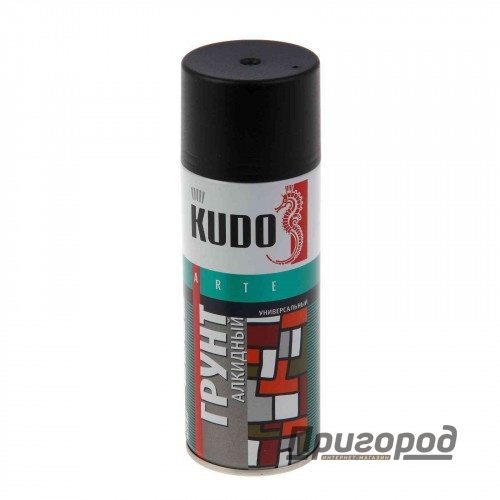Грунт АЭРОЗОЛЬ KUDO ЧЕРНЫЙ KU-2003 520мл.