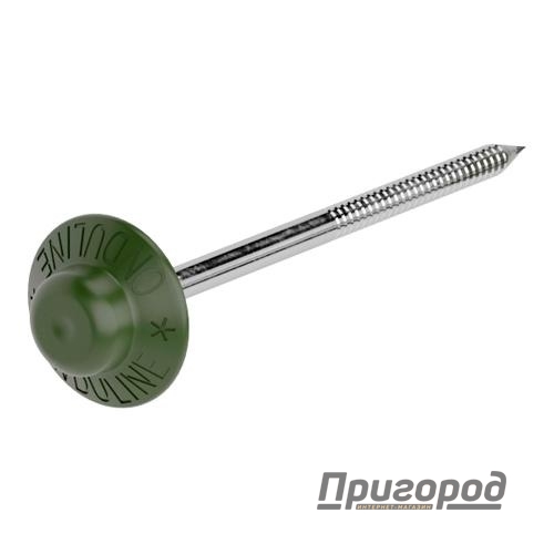 Гвозди Ондулин 75 мм Зелёный